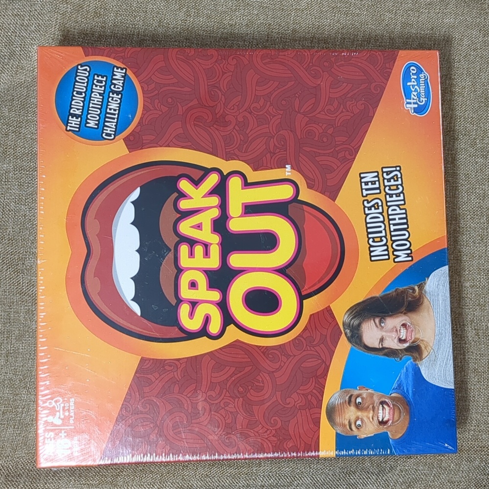 Hasbro Speak Out Games  Age 16 + New Sealed